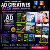 High-Converting Ad Creatives Pack – Facebook and Instagram Ads Templates Bundle