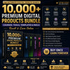 10,000+ Premium Digital Products Bundle | Courses, Tools, Templates & Reels | Resell & Earn Online