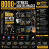 8000+ Fitness Quotes Images – Motivational Gym & Workout Content Bundle