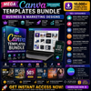 Mega Canva Templates Bundle – 10,000+ Business and Marketing Designs (Fully Editable)